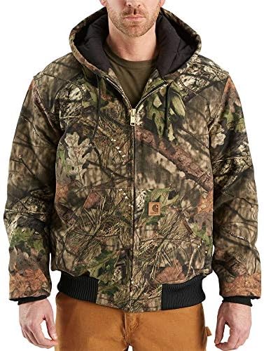 Amazon | Carhartt メンズ ビッグ&トール キルトフランネル裏地